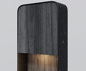 Ландшафтный светильник Porte Maytoni O481FL-L7BWD3K цвет Черное дерево