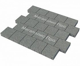 Тротуарная плитка Фабрика Готика Квадрат 200х200х60 мм Голд 13