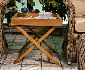 Стол поднос из акации FORMA Joygarden