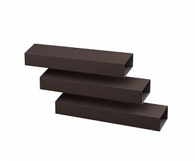 Ламель Металлопрофиль Rancho Garant 0,5 RAL8017