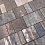 Тротуарная плитка Steinrus Bergamo 40 мм Colormix Умбра