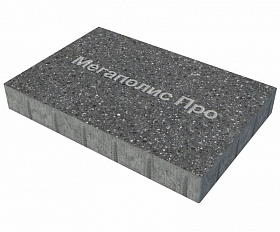 Тротуарная плита Фабрика Готика 600х400х60 мм Ильменит FINO