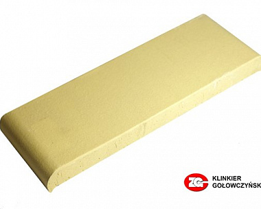 Парапетная плитка ZG-Clinker 305*110*25мм Желтый