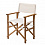 Стул из акации DIRECTOR бежевый Joygarden