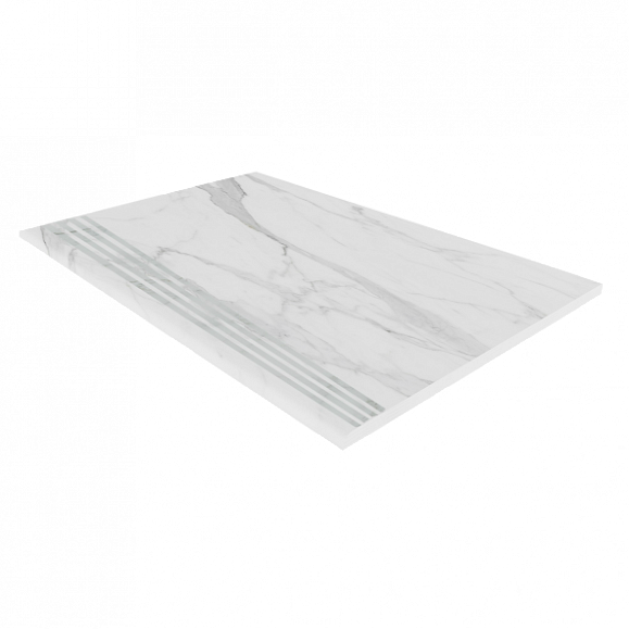 Керамогранитная ступень Estima MN01 1200x300x10 мм с насечками фото 1