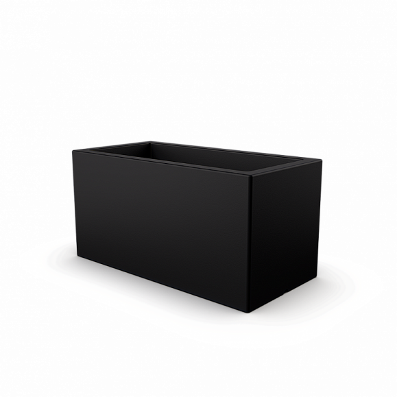 Кашпо Berkano Cubric 80x40 Coal Black фото 1