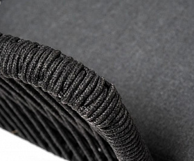 Обеденная группа Лион 4SIS на 4 персоны со стульями "Лион" темно-серый, круглый стол "серый гранит"