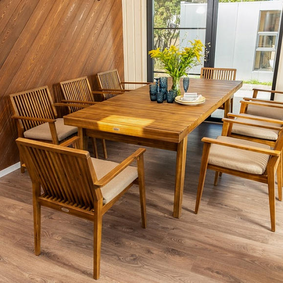 Обеденный стол из акации MONA 175 см Joygarden фото 2