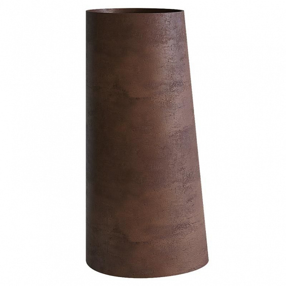 Кашпо Concretika Дуэт D41 H104 Кофе фото 1
