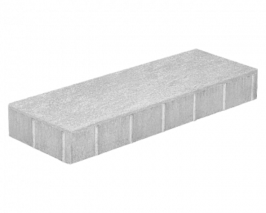 Тротуарная плитка Нобетек Широкоформатная 6П8ф 600x200x80 белая