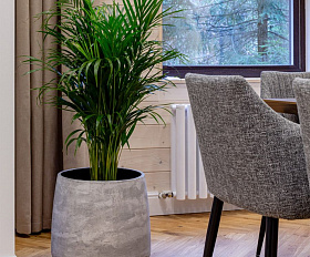 Кашпо Concretika Conic 30x30x50 Concrete Grey Light