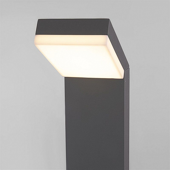 Уличный светильник Elektrostandard Sensor IP54 1542 TECHNO LED серый фото 3