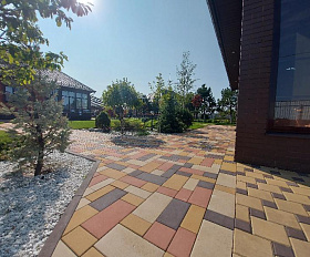 Тротуарная плитка Artstein Инсбрук Тироль 60 мм Оранжевый