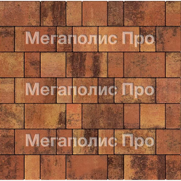 Тротуарная плитка Выбор Старый город Листопад А.1.Фсм.4 40 мм. Саванна фото 3