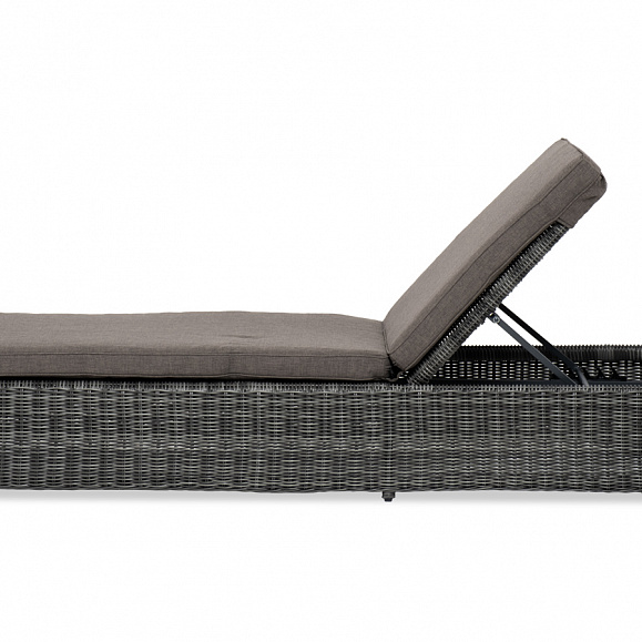 Рим шезлонг с подушкой, цвет графит фото 1