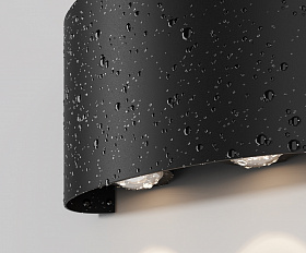 Архитектурная подсветка Strato 3000К 4Вт IP 54 Maytoni O417WL-L4B3K цвет Черный