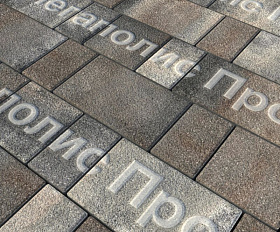 Тротуарная плитка Выбор Старый город Листопад 1Ф.8 Гранит 80 мм. Старый замок