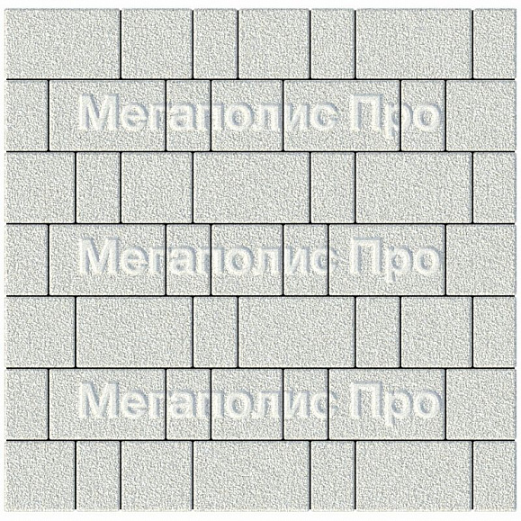 Тротуарная плитка Выбор Старый город А.1.Фсм.4 40 мм. Стоунмикс Белый фото 3