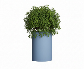 Кашпо Concretika Тюб Макси D40H60 Блю 5024