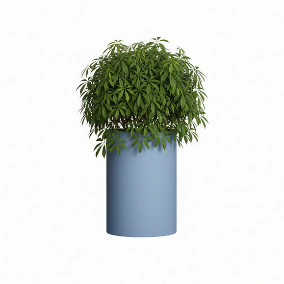 Кашпо Concretika Тюб Макси D40H60 Блю 5024 фото 6