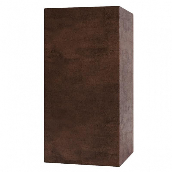 Кашпо Concretika Колонна 40x40x80 Кофе фото 1