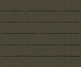 Тротуарная плитка Фабрика Готика Старый город 260х160х60, 160х160х60, 100х160х60, PROFI Черный на сером цементе ч/п