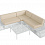 Модульный диван Vitgarden Lounge Set Bianco из базальта, цвет белый