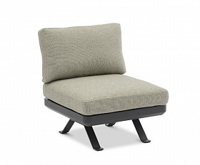 Комплект лаунж мебели Lund Brafritid антрацит/серый, алюминий