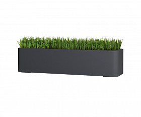 Кашпо Concretika Balconera 80x22x18 Marengo