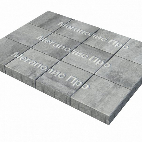 Тротуарные плиты Выбор Квадрат  Б.1.К.6 300х300х60 мм Искусственный камень Шунгит фото 3