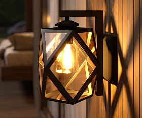 Уличный светильник Elektrostandard Ambra D IP33 35133/D черный