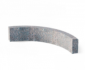 Радиусный бордюр гранитный 80x200 мм Южно-Султаевское месторождение