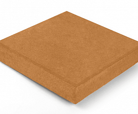 Тротуарная плитка Нобетек Квадрат 2К5ф 300x300x50 персиковая