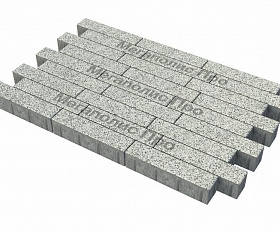 Тротуарная плитка Фабрика Готика Ригель 360х80х80 мм Голд 3