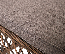 Лаунж-зона Асти 4SIS из искусственного ротанга, цвет коричневый 4 персоны