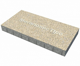 Тротуарная плита Фабрика Готика 800х400х80 мм Жельтау FINERRO