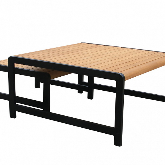 Комплект кофейных столов из алюминия MAYA темный графит Joygarden фото 4