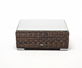 Лунго журнальный столик плетеный (гиацинт), цвет коричневый