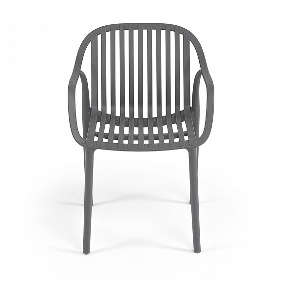 Мохито стул пластиковый, цвет темно-серый фото 3