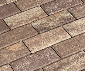 Брусчатка Нобетек 2П4Ф 200x100x40 Колормикс №30 Арабика