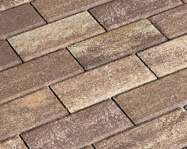 Брусчатка Нобетек 2П4Ф 200x100x40 Колормикс №30 Арабика