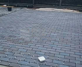 Тротуарная клинкерная плитка Stroeher 240х115х18 мм 336