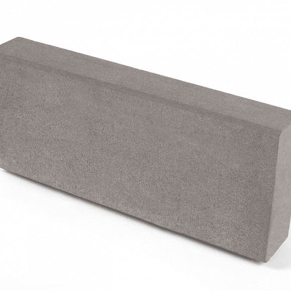 Бортовой камень тротуарный Нобетек БР 50.20.8 серый фото 1