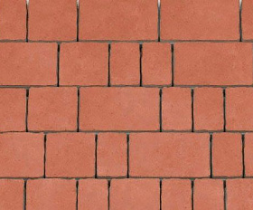 Тротуарная плитка Каменный Век Старый город 60 мм. Оранжевый