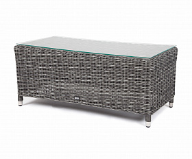 Кон Панна столик журнальный из искусственного ротанга, цвет графит