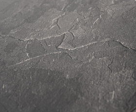 Кипр интерьерный стол из HPL круглый Ø30 H40, цвет серый гранит