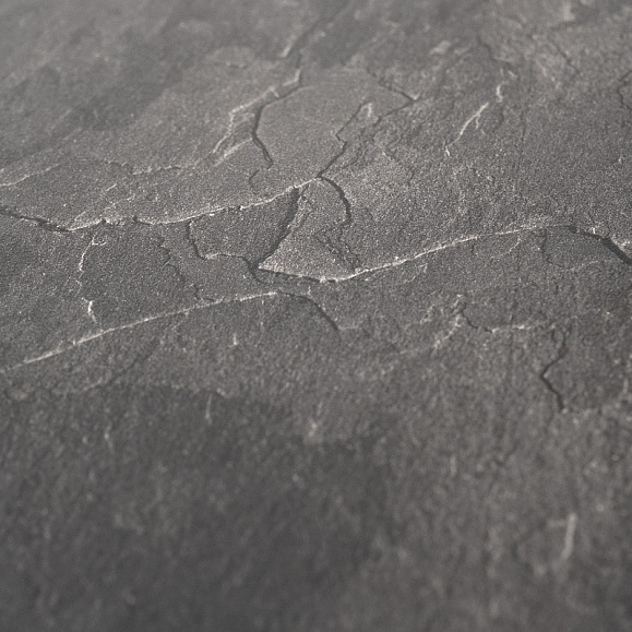 Кипр интерьерный стол из HPL круглый Ø30 H40, цвет серый гранит фото 4