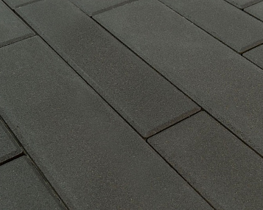 Тротуарная плитка Braer Домино 60 мм Серый