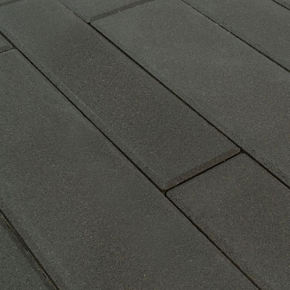 Тротуарная плитка Braer Домино 60 мм Серый фото 3