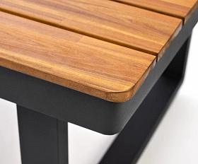 Кофейный стол из алюминия TOPA прямоугольный Joygarden